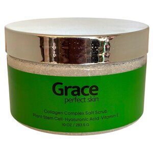 Grace Collagen Complex Salt Scrub NEW 10 oz